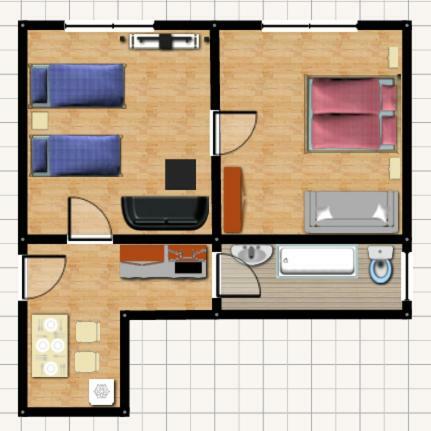 Brezno - 2 Izbovy Apartman Luaran gambar